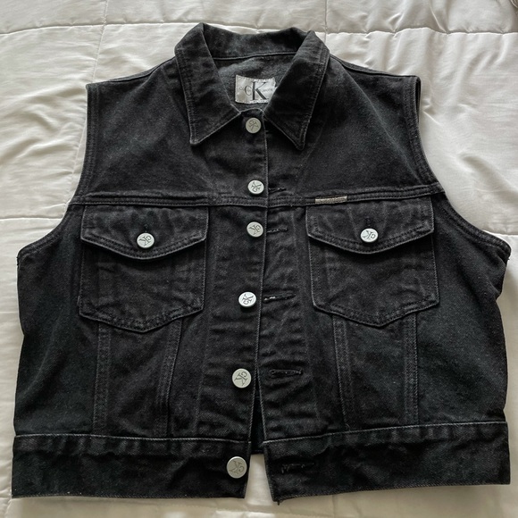 Calvin Klein Jackets & Blazers - 90s Vintage Calvin Klein denim vest